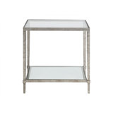 Metal Designs Claret Rectangular End Table