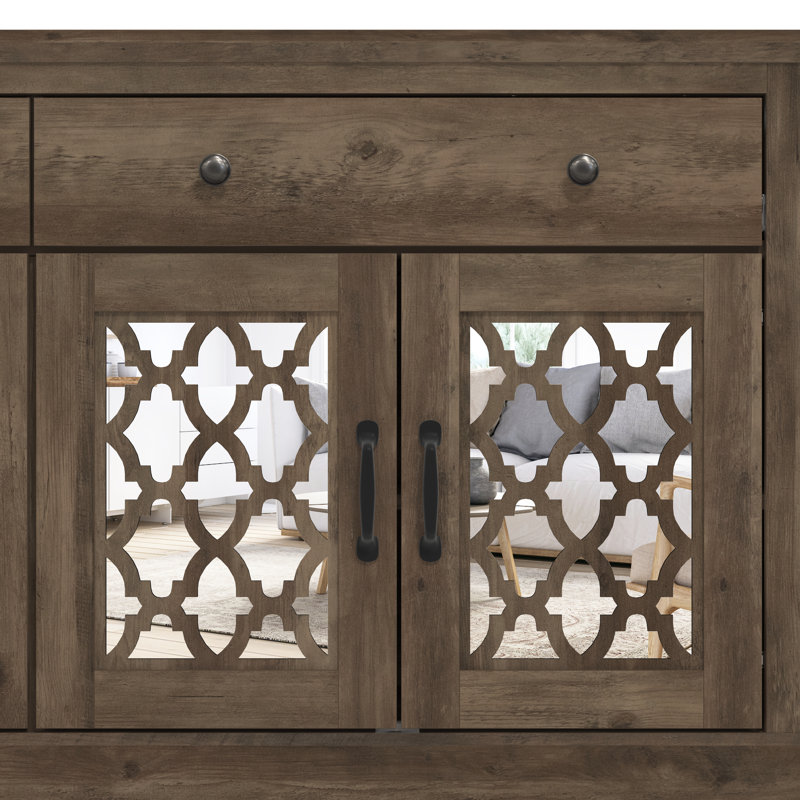 Chessani 2 Drawer Sideboard, Chêne noueux, Moorish
