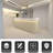78.74-Inch Front Desk, Writing Desk & Computer Desk with Lockable Drawers – Ideal for Commercial Use-109878861