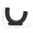 Tiarrah Vases Stoneware Ceramic Sculptural Arch Tube Form Modern Single Decorative Accent Vase Contemporary Curved Ceramic Stoneware Vessel for Floral Display Abstract U-Shape Statement Vase Decor-613785285