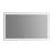 Kolston Metal Rectangle Wall Mirror-553227527