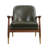 Marchese Raymond Faux Leather Upholstered Lounge Chair-109868055