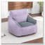 Grand fauteuil à billes en velours côtelé avec accoudoirs Comfy-323832353