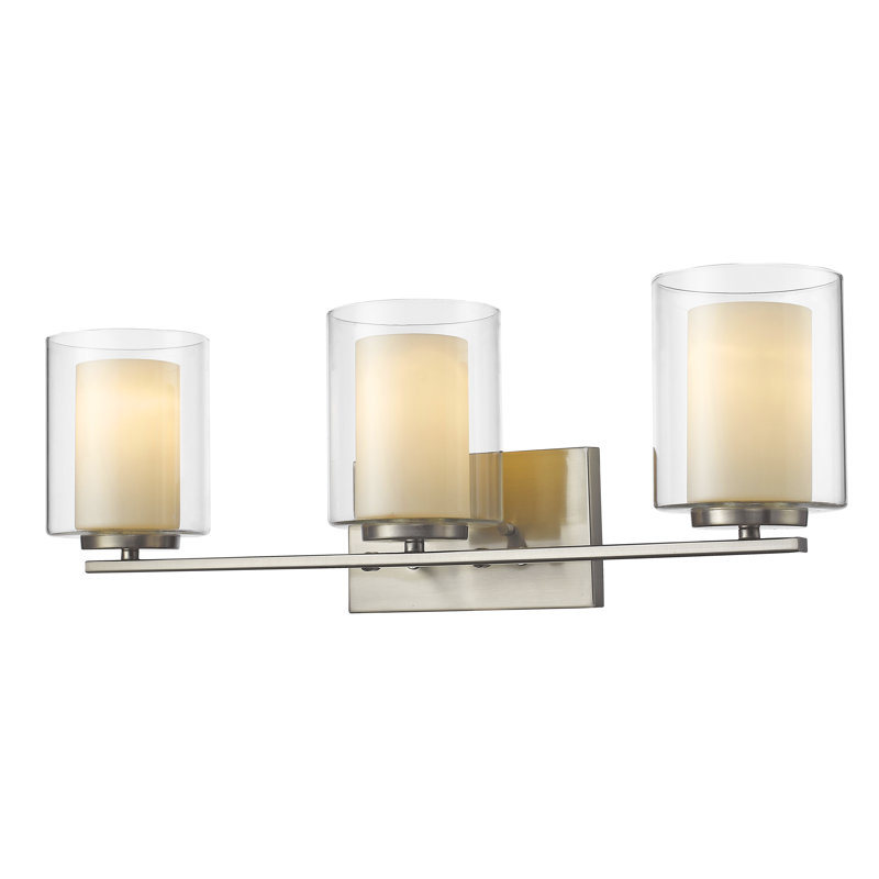 Arie 3 - Light Dimmable Vanity Light, Brushed Nickel