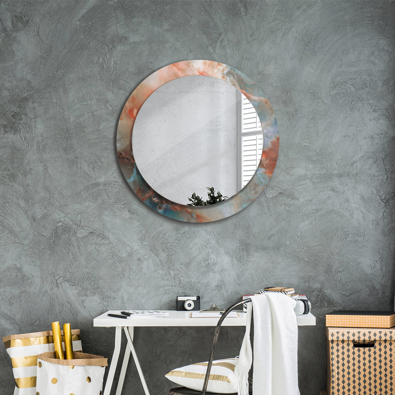 Huldar Glass Flat Wall Mirror