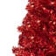 Pre-Lit Profile Artificial Tinsel Christmas Tree - Red-1421495243-1421495237