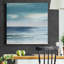 «Blue Silver Shore I», reproduction d'art sur toile tendue-1169822316