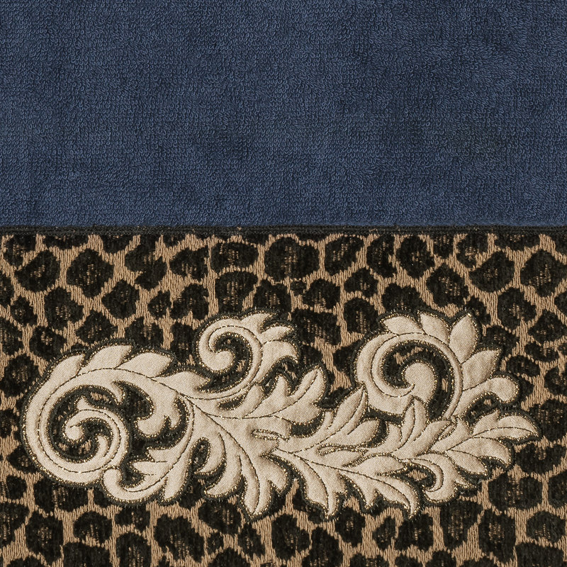 Midweight Bath Towel, Midnight Blue