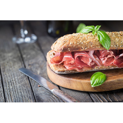 Sandwich - Wrapped Canvas Print