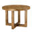A Modern And Practical Circular Dining Table. Made Of MDF Tabletop And Wooden MDF Table Legs.