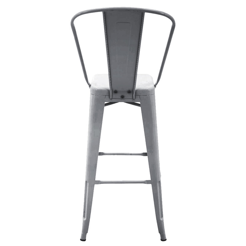 Tabouret de bar 30,3 po Nott, Argent