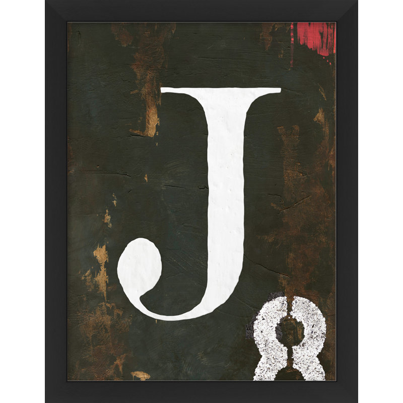 Alphabet "J" Print