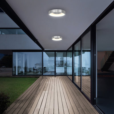 Stellar LED Flush Mount, Indoor/Outdoor Wet Rated, 5-CCT Selectable, Dimmable