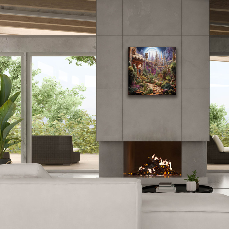 «Natures Urban Encore», art mural sur toile, H 26 po x l 26 po x P 1,5 po