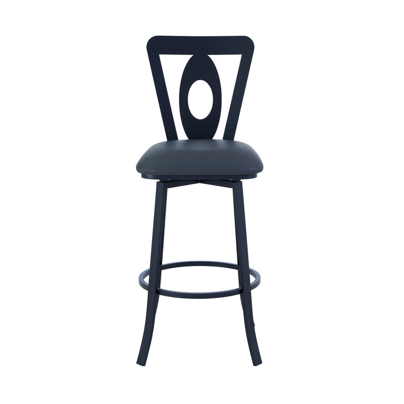 Tabourets de bar robustes en acier inoxydable, design contemporain pour le divertissement à domicile
