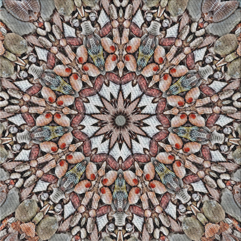 Oriental Indoor Rug, Square 8'