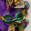 Mardi Gras Fleur De Lis Wreath