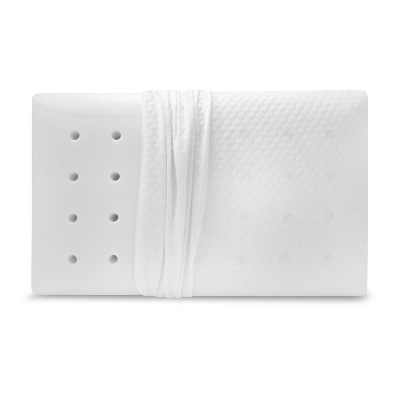 Essentials Memory Foam Bed Pillow, 14" x 22"