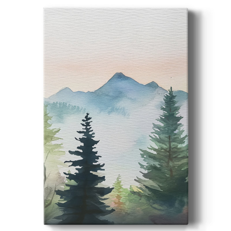 Toile tendue paysage LXIV Gallery - prête à être accrochée, H 18 po x l 12 po