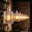 14 cm H Drum Glass Lamp Shade in Clear