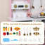 Cuisine en bois pour enfants avec lumières et sons, cuisine de jeu d'imitation avec accessoires pour les tout-petits de 3 à 8 ans-132786938