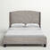 Dionis Upholstered Wingback Bed