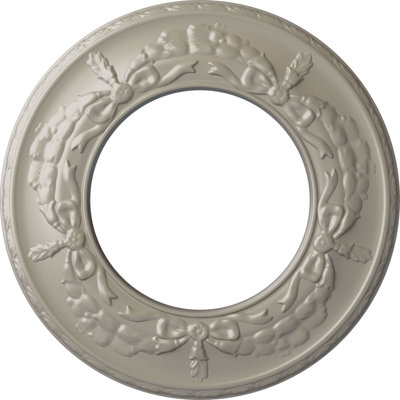Médaillon de plafond H 13,25 po x l 13,25 po x P 0,875 po Salem