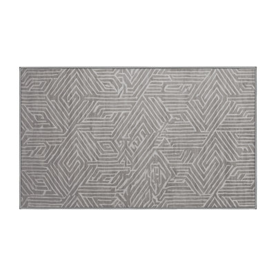 Machine Washable Gray Area Rug