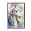 Cadre flottant pastel coloré licorne, design Creative Studio-1983789760-1983789765