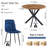 Meera 5 - Piece Dining Set-1184068480