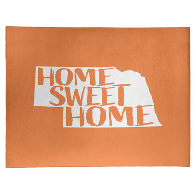 Tapis en poly-chenille nebraska à la maison