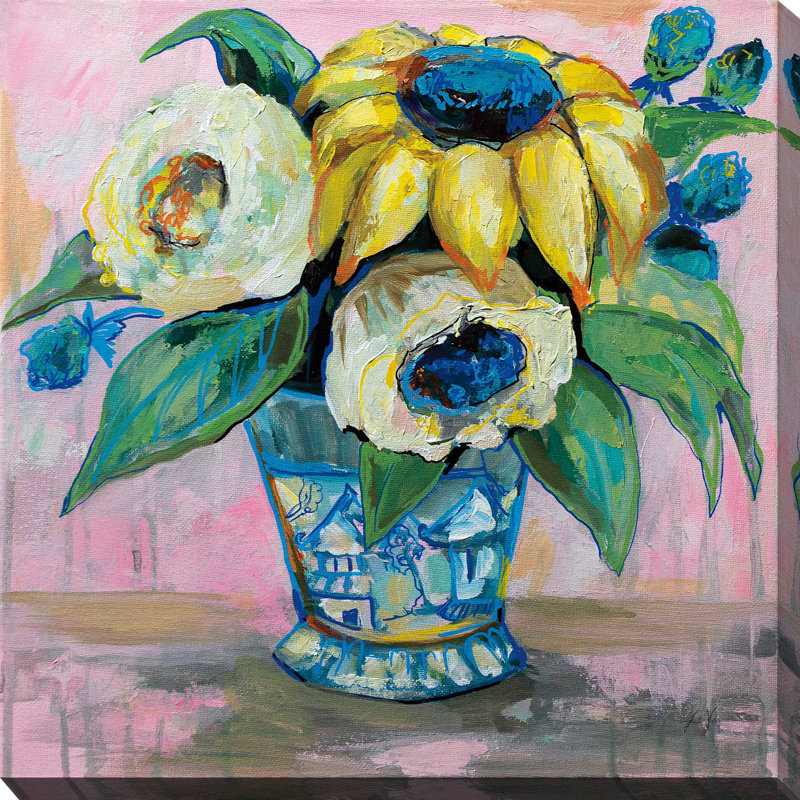 " Ginger Jar II ", Wrapped Canvas, 28" H x 28" W x 1.5" D