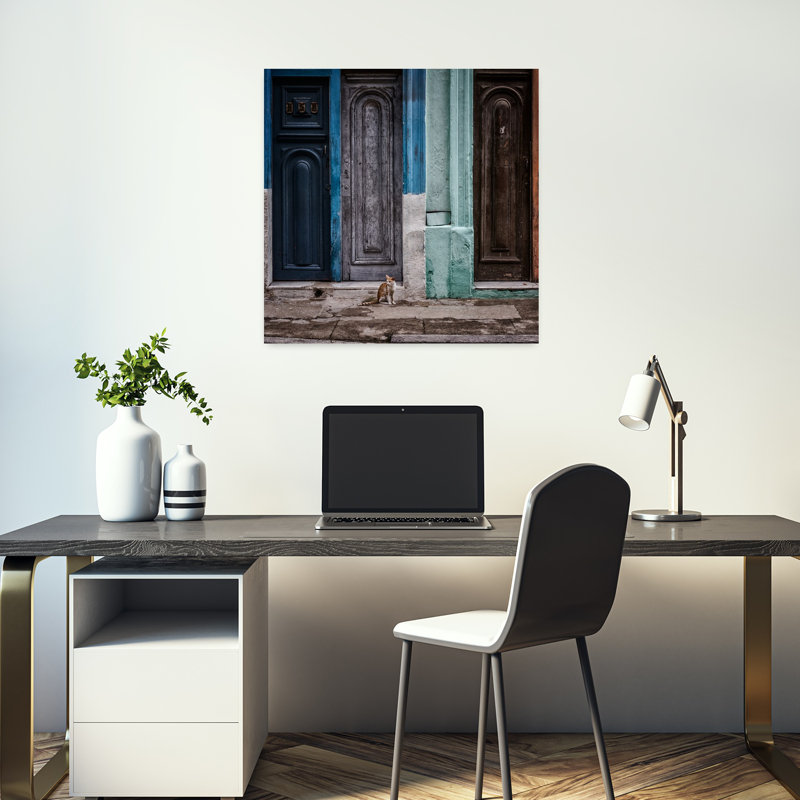 Art contemporain contemporain abstrait, H 18 po x l 18 po