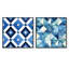 Dafny - Ensemble de 2 collages de formes carrées abstraites-101857894-101857897