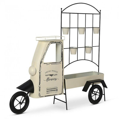 Demi-camion avec support à plante