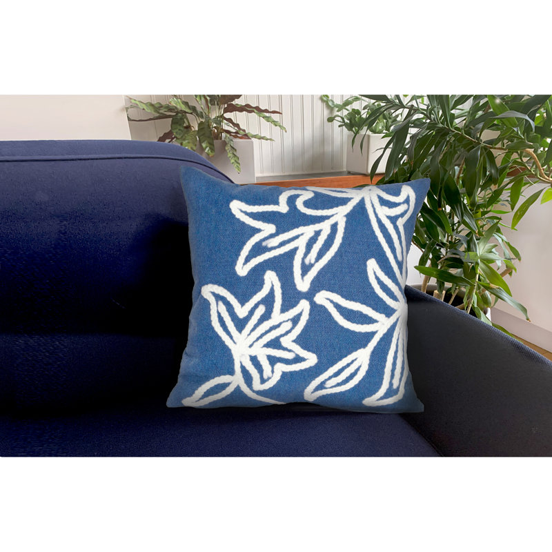 Housse et insert de coussin extérieur Winchell, Bleu
