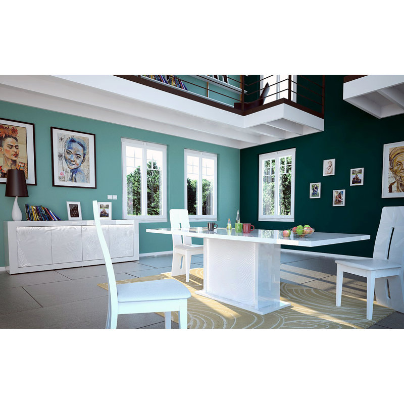 Nalston Extendable Rectangular Dining Table