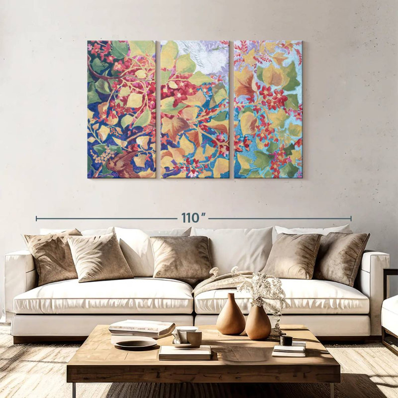 Ivy, 48" H x 74" W