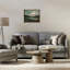 «Billowing Clouds Landscape», art mural sur toile flottant noir par Haley Knighten-81257852-81257850