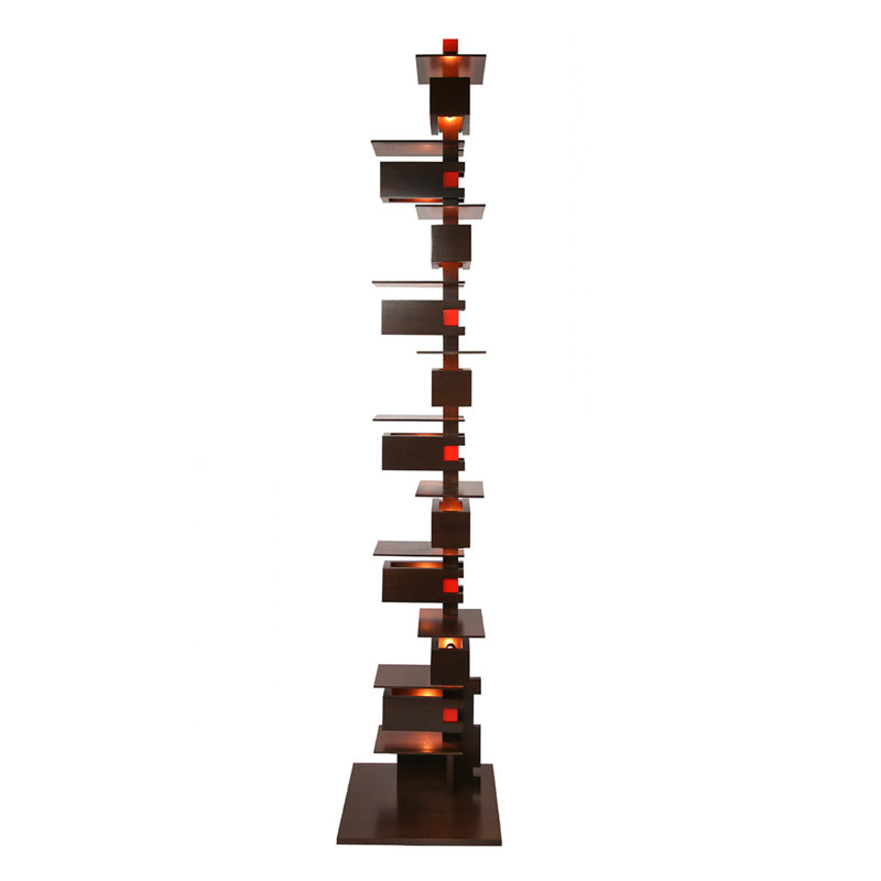 Taliesin Floor Lamp, Walnut