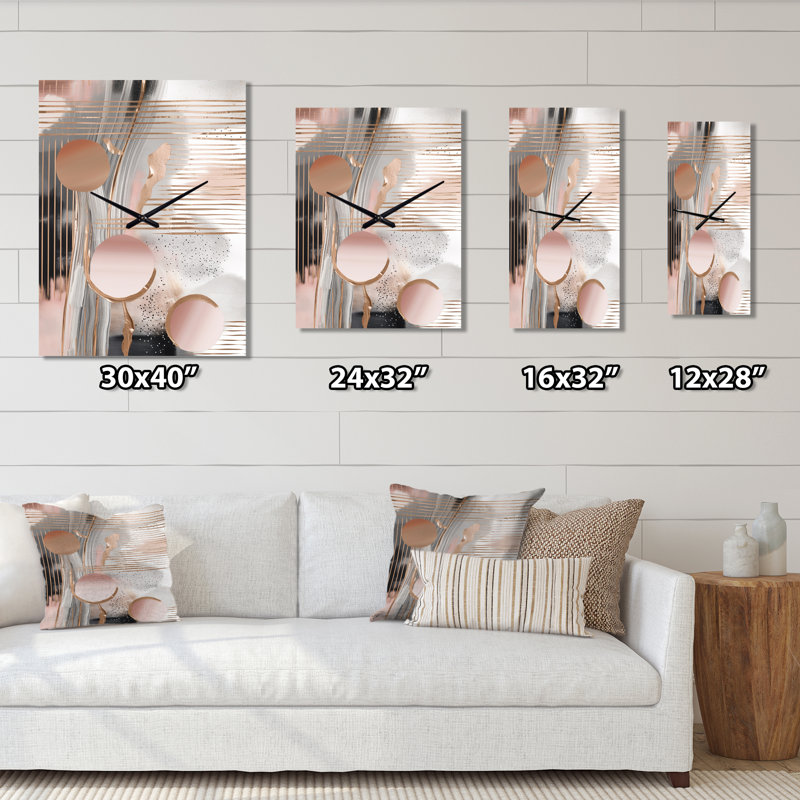 Horloge murale Irja, H 32 po x l 24 po