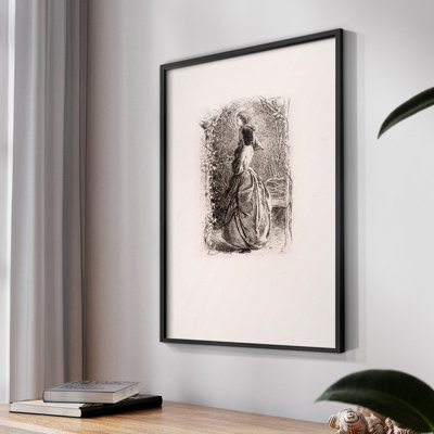 " Vintage Sketch LXI " on Paper