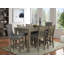 Tabouret de comptoir rembourré Farrand