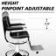 Fauteuil de salon en similicuir Sean