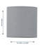 15cm H Cotton Drum Lamp Shade ( Uno ) in Grey