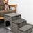 Rodneshia Dog Stairs for Sofa With 3 Steps Foldable with Storage