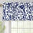 Floral Lined Valance Double Layer Thermal Insulated Room Darkening Blackout Valances 3 Inch Rod Pocket Window Valance for Bathroom Living Room-101841193-108320021