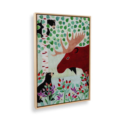 «Wilderness Collage I» par Kim Conway, reproduction d'art