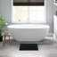 Tapis pour salle de bain réversible 24 x 36 po 100% coton 3000 g / m², velours moyen de 0,5 po, antidérapant-110366611
