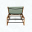 Chaise longue Mia avec assise en filet et structure en bois d'acacia-223900085